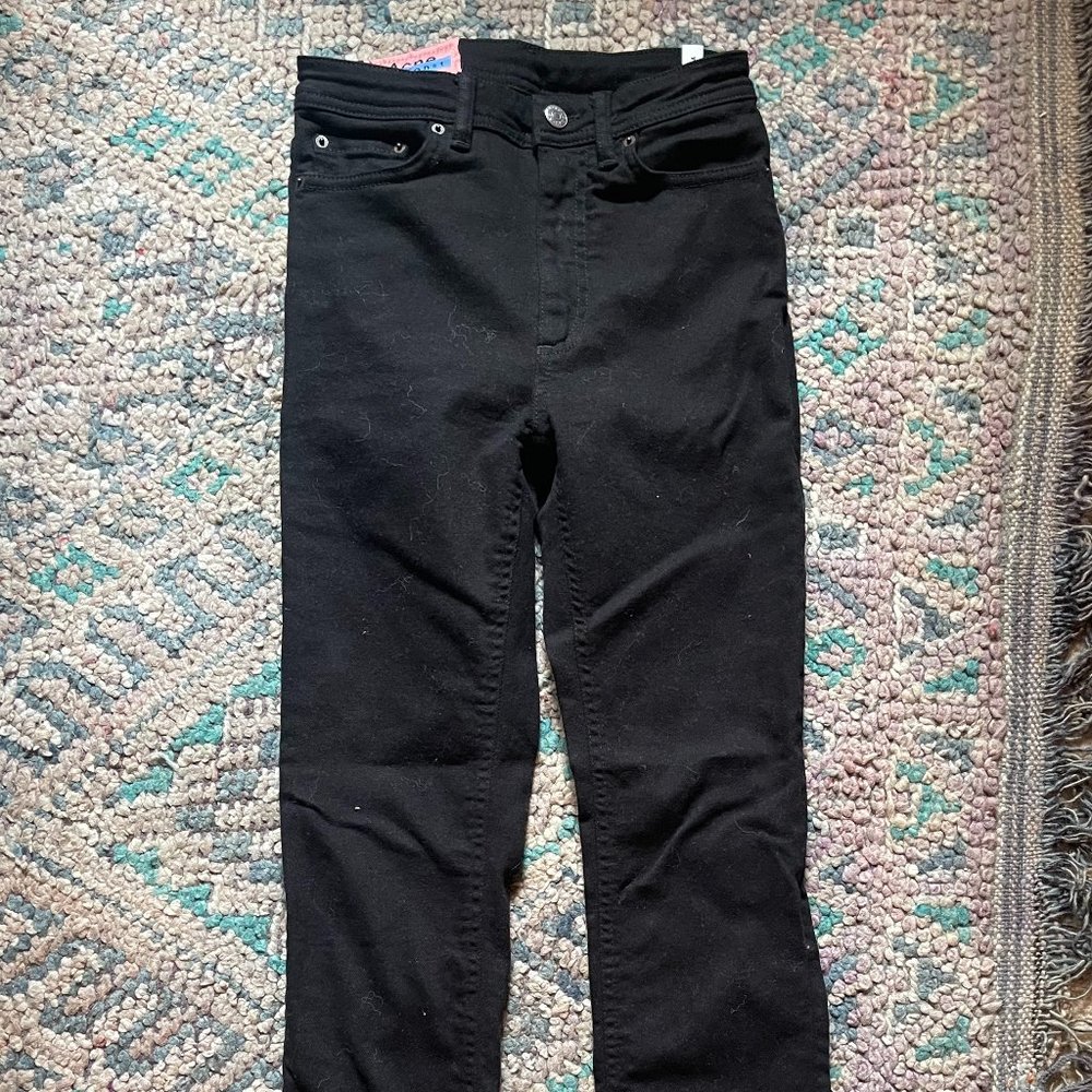 Acne Studios Jeans - Black Peg Jean